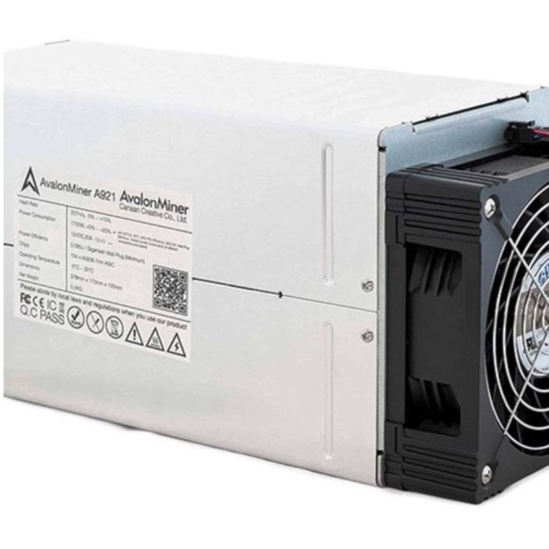 12V Bitcoin Curecoin Canaan AvalonMiner 921 20T 1700W 70 ντεσιμπέλ