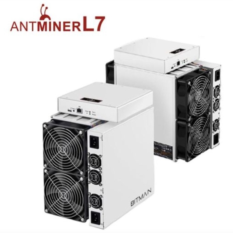 Ανθρακωρύχος 3450W 9500mh/S Antminer L7 LTC Litecoin Bitmain