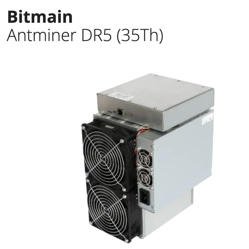 Blake256r14 Asic Bitmain Antminer DR5 34T/H 1800W με PSU